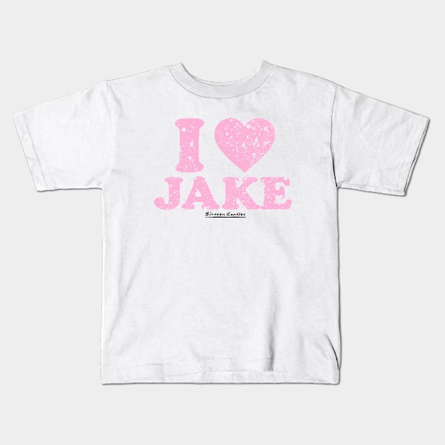 Sixteen Candles i love jake Kids T-Shirt by chancgrantc@gmail.com